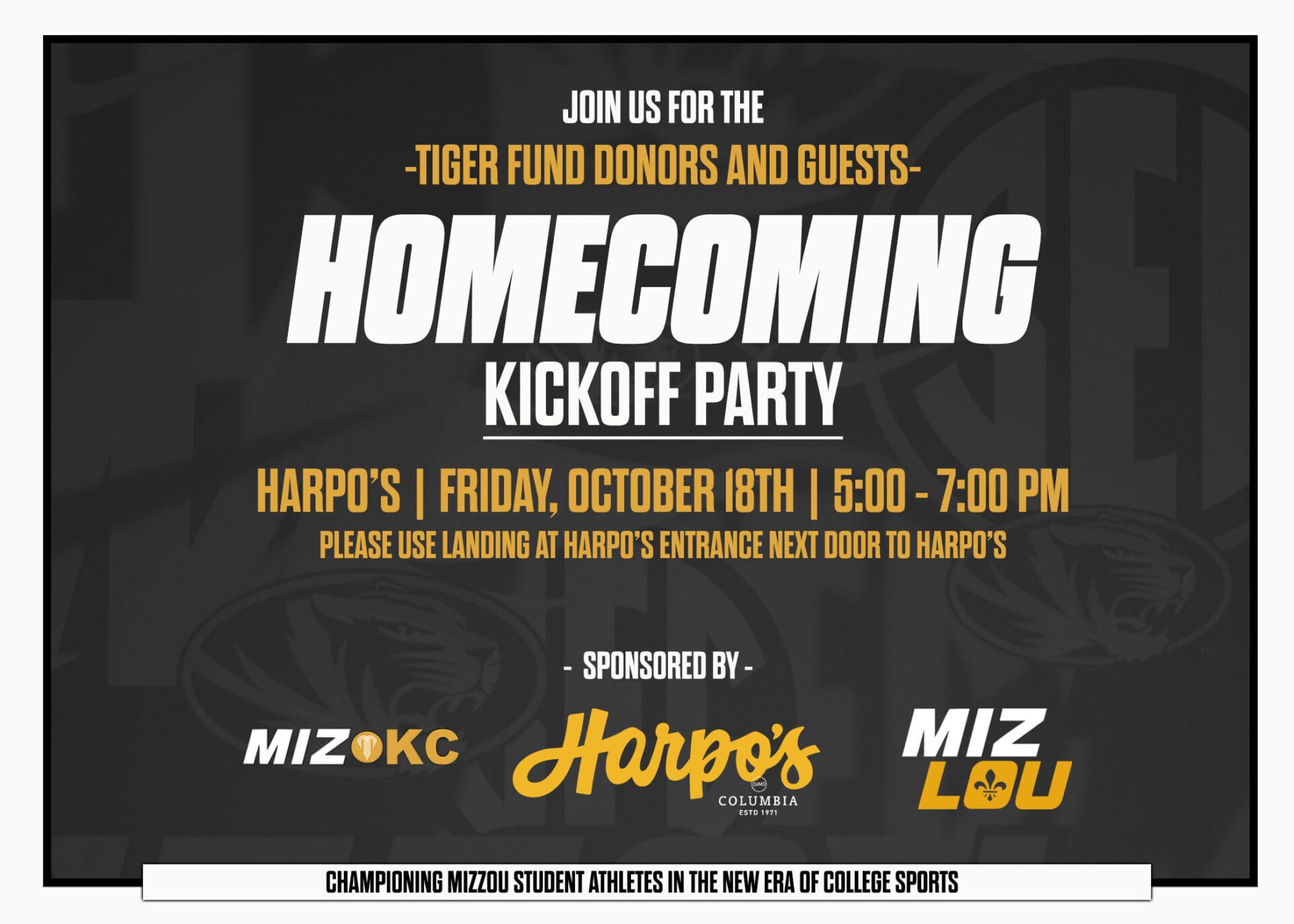 Homecoming Kickoff Party