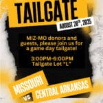 August 28 tailgate